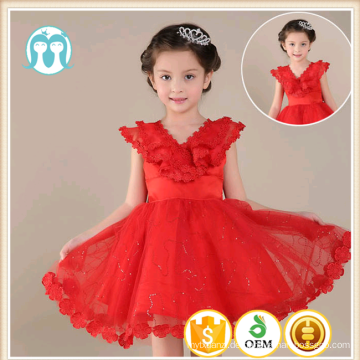 neues Mädchen Kleid niedlich Muster Party Kleid Kinder Mädchen Kleid Kleid Modell